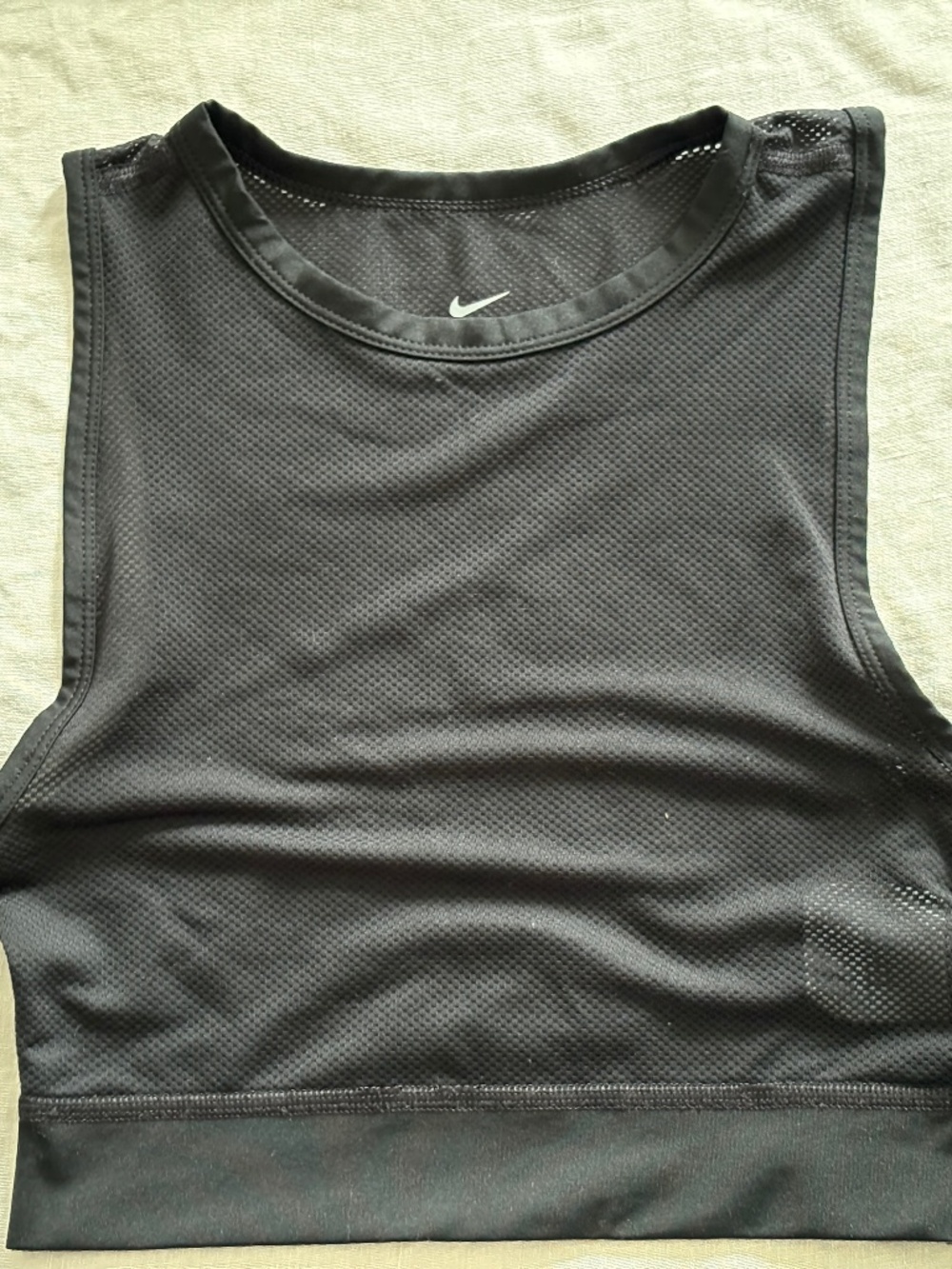 NIKE netted tank top